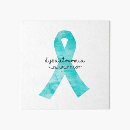 Dysautonomia Warrior Art Board Print
