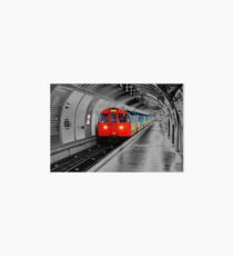 Lonely Underground Art Board Print