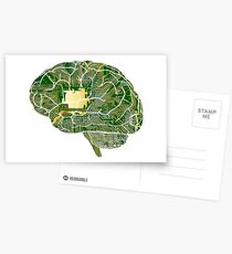 Circuit Brain Postcards