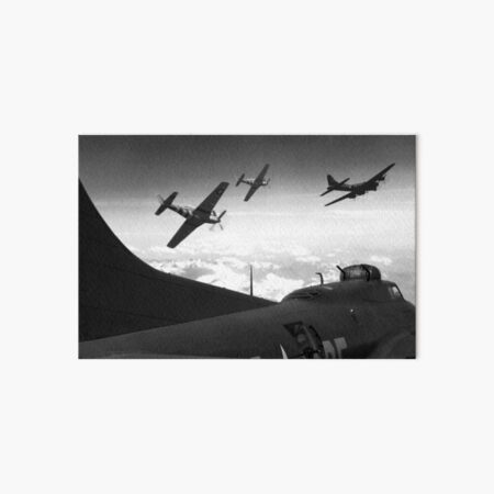 The Final Mission (Monochrome Version) Art Board Print