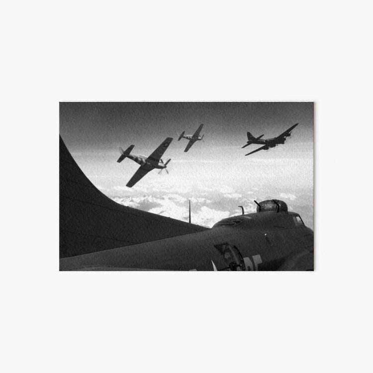 The Final Mission (Monochrome Version) Art Board Print