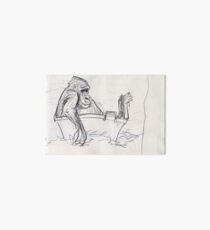 Gorilla Bath Time #2 Galeriedruck