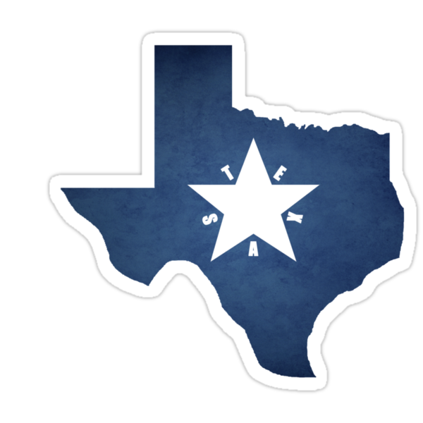 "Lone Star" Stickers by Stepz2007 | Redbubble