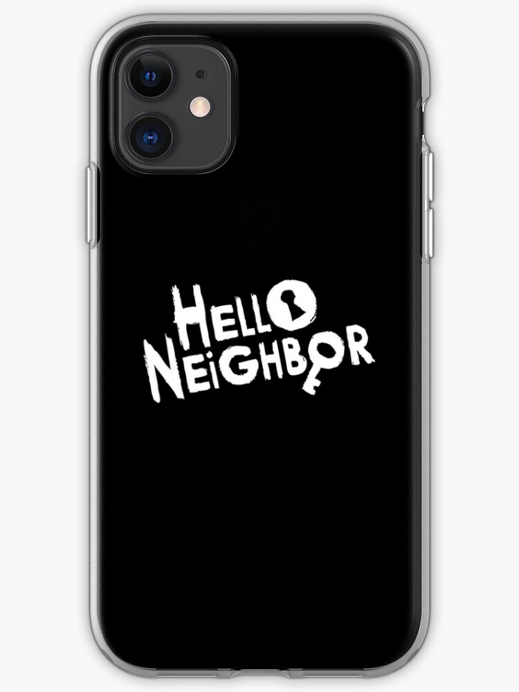 Hello Neighbour Iphone Case By Thebeatlesart - hello neighbor t shirt neighbor for my new skin roblox