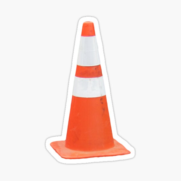 Traffic Cone Stickers Redbubble