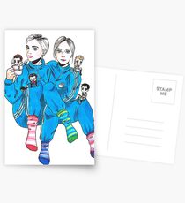 Hatari Jumpsuit Tänzer Postkarten