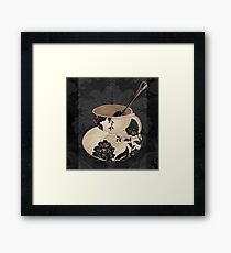 Vintage Cafe II Framed Print