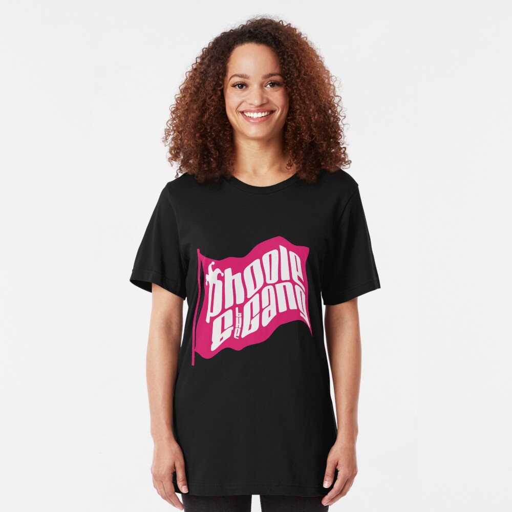 Phoole & the Gang Flag by Spedwig Slim Fit T-Shirt