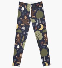 Sasquatch Midnight Forest Leggings