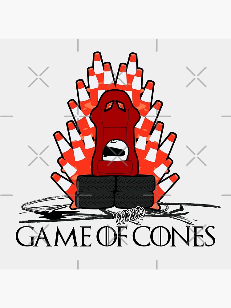 "Game Of Cones" Art Print by AutomotiveArt Redbubble