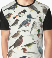 Vogelfanatiker Grafik T-Shirt