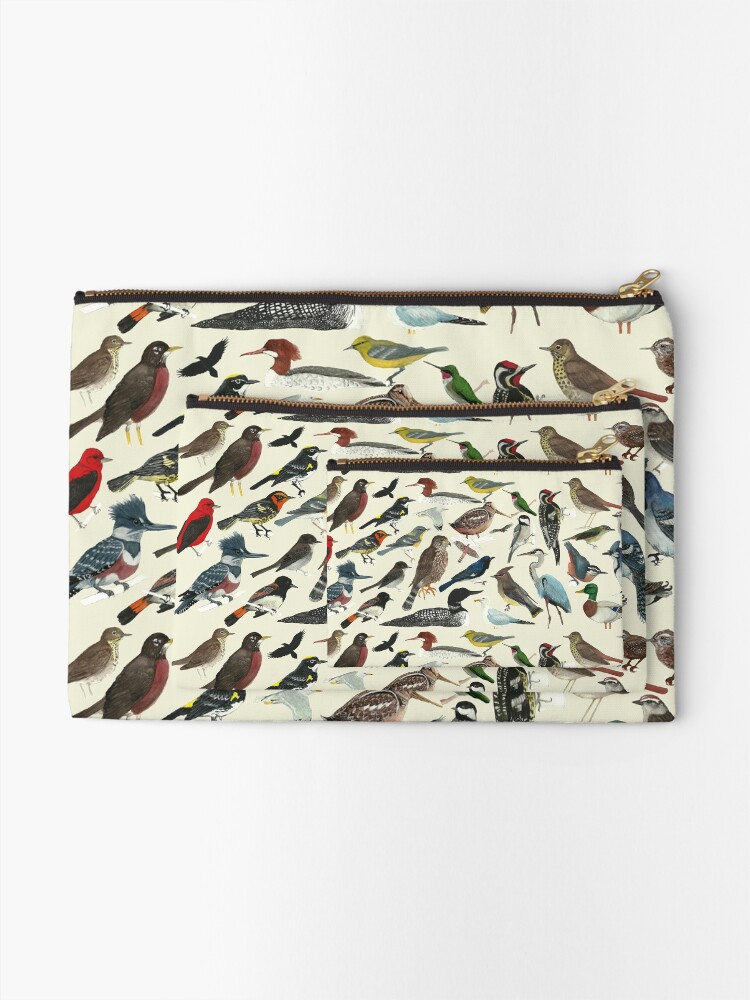 Alternate view of Bird Fanatic Zipper Pouch