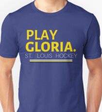 Play Gloria St. louis Hockey Slim Fit T-Shirt