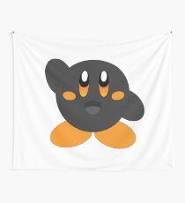Carbon Kirby - Orange Eyes Wandbehang