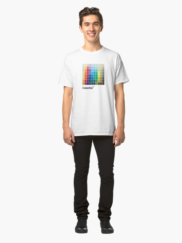 Alternate view of Colorful Soul - All colors together Classic T-Shirt