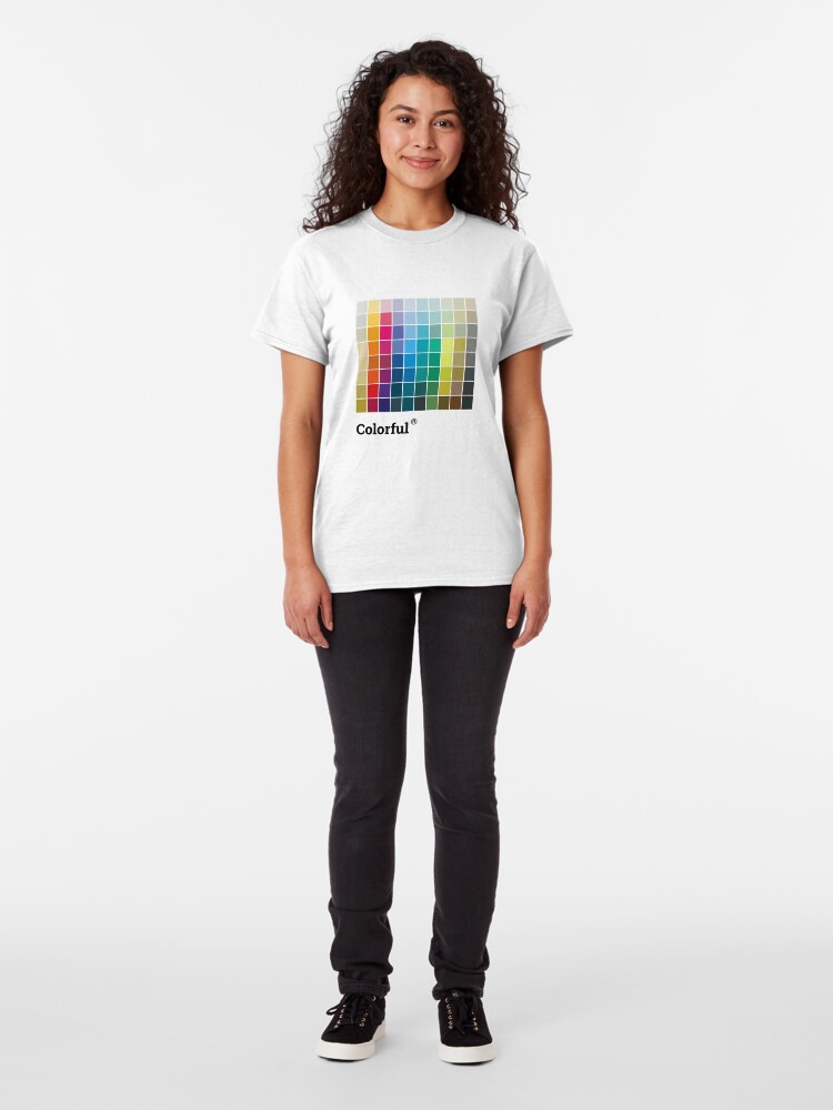 Alternate view of Colorful Soul - All colors together Classic T-Shirt