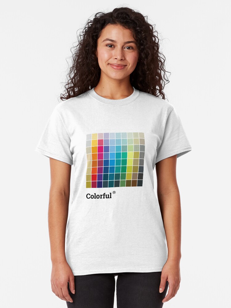 Alternate view of Colorful Soul - All colors together Classic T-Shirt