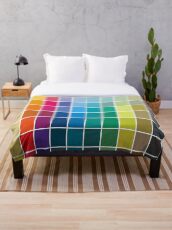 Colorful Soul - All colors together Throw Blanket