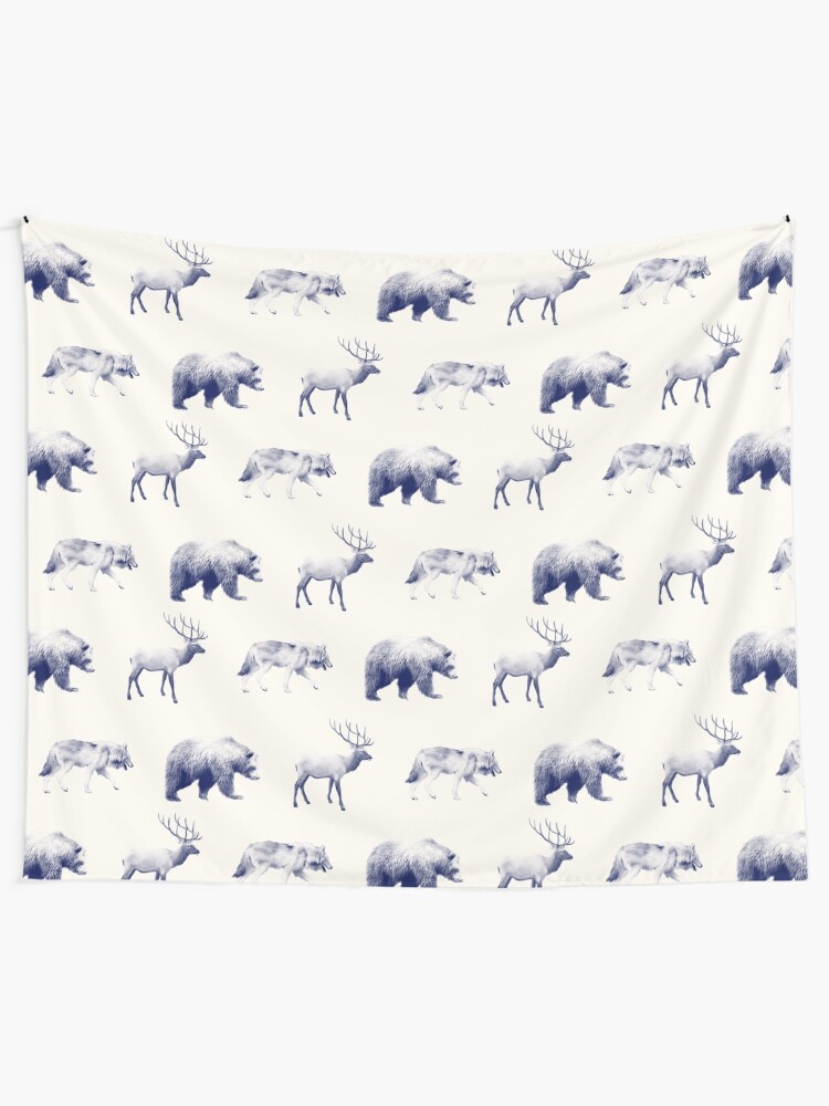 Alternate view of Wild Pattern // Blue Tapestry
