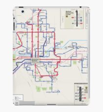 Vereinigte Staaten von Amerika - Spokane - System Map - HD iPad-Hülle & Klebefolie