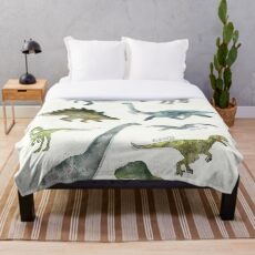 Dinosaurier Fleecedecke