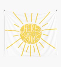 Hier kommt die Sonne Wandbehang