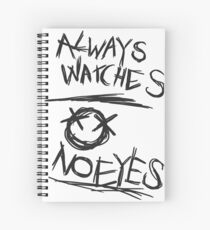 Cuaderno de espiral Siempre mira, sin ojos - Página delgada nº 6
