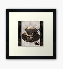 Vintage Cafe IV Framed Print