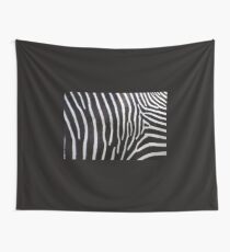 Zebramuster in Schwarz und Weiß .... Wandbehang