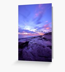 Burns beach sunset 2 Greeting Card