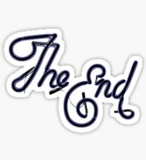THE END! Sticker