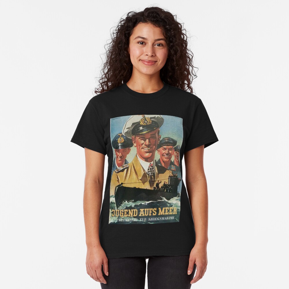 Volunteer for the Navy...vintage German Kriegsmarine Classic T-Shirt
