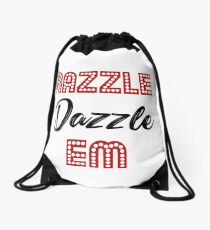 Chicago Razzle Dazzle Drawstring Bag