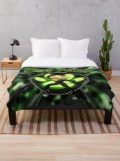 Miraculous Toon Cat Noir Throw Blanket