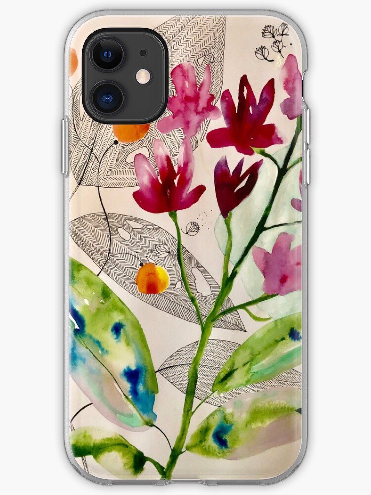floral composition iPhone 11 case floral composition iPhone 11 case