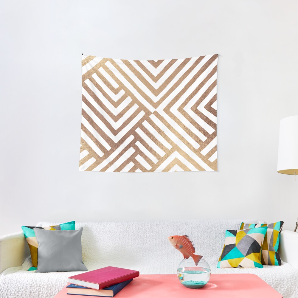Geometric DESMOS-Goldy Tapestry