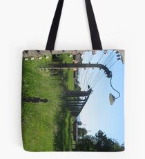 don't touch the fence Tote Bag