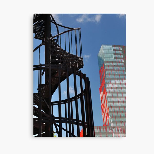 Fire escape fun (1) Canvas Print