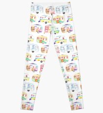 Leggings Caravanas retro