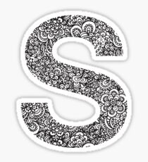 S Sticker