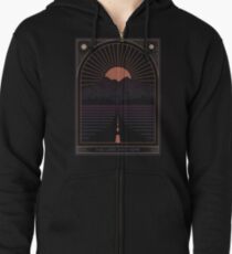 The Long Way Home Zipped Hoodie
