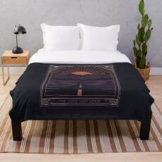 The Long Way Home Throw Blanket