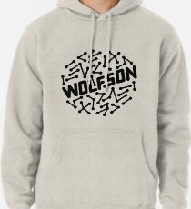 Wolfson - Black Pullover Hoodie
