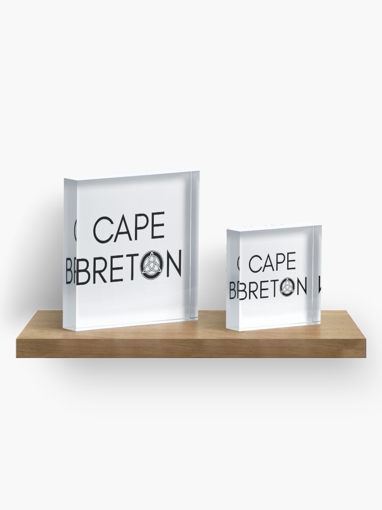 Alternate view of Cape Breton Celtic Knot Acrylic Block
