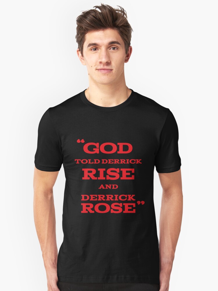 derrick rose shirt