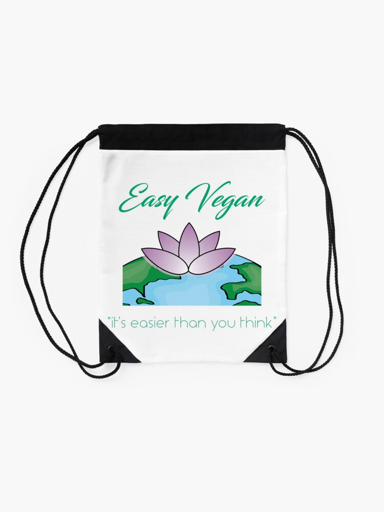 Alternate view of Easy Vegan Drawstring Bag