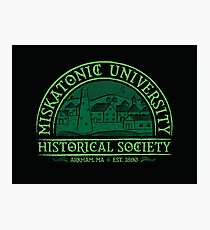 Miskatonic Historical Society Photographic Print