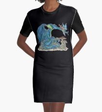 Nahe Begegnung T-Shirt Kleid