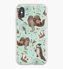 Sea Otters iPhone Case