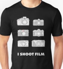 Ich schieße Film - Vintage Film Photography Slim Fit T-Shirt
